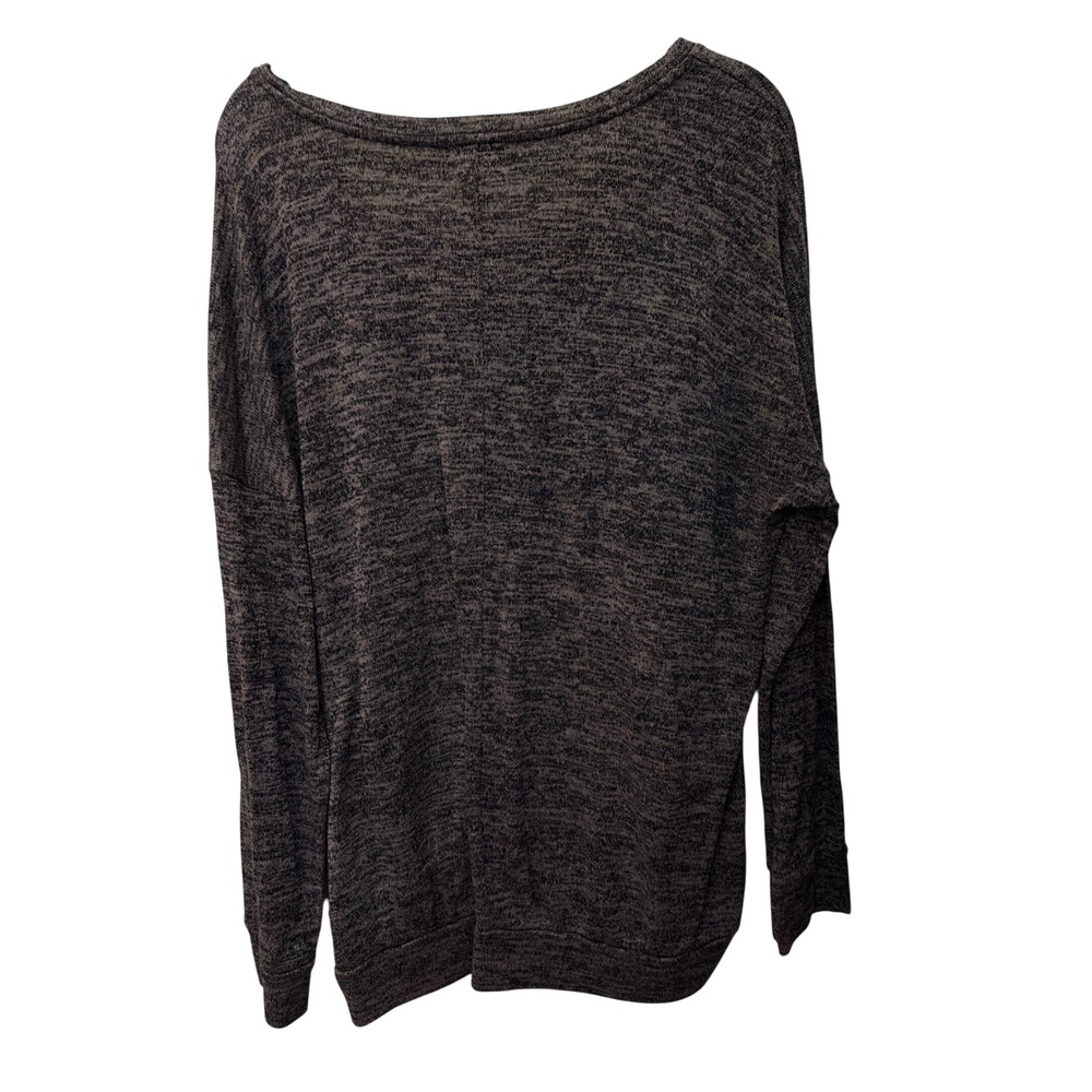 Old Navy Womens XL Blue Knit Long Sleeve Drop Shoulder Top Pullover - Picture 6 of 9